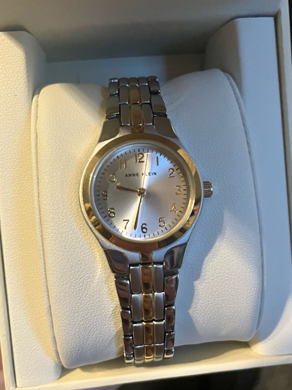 Anne Klein TwoTone Silver And Gold Ladies Watch